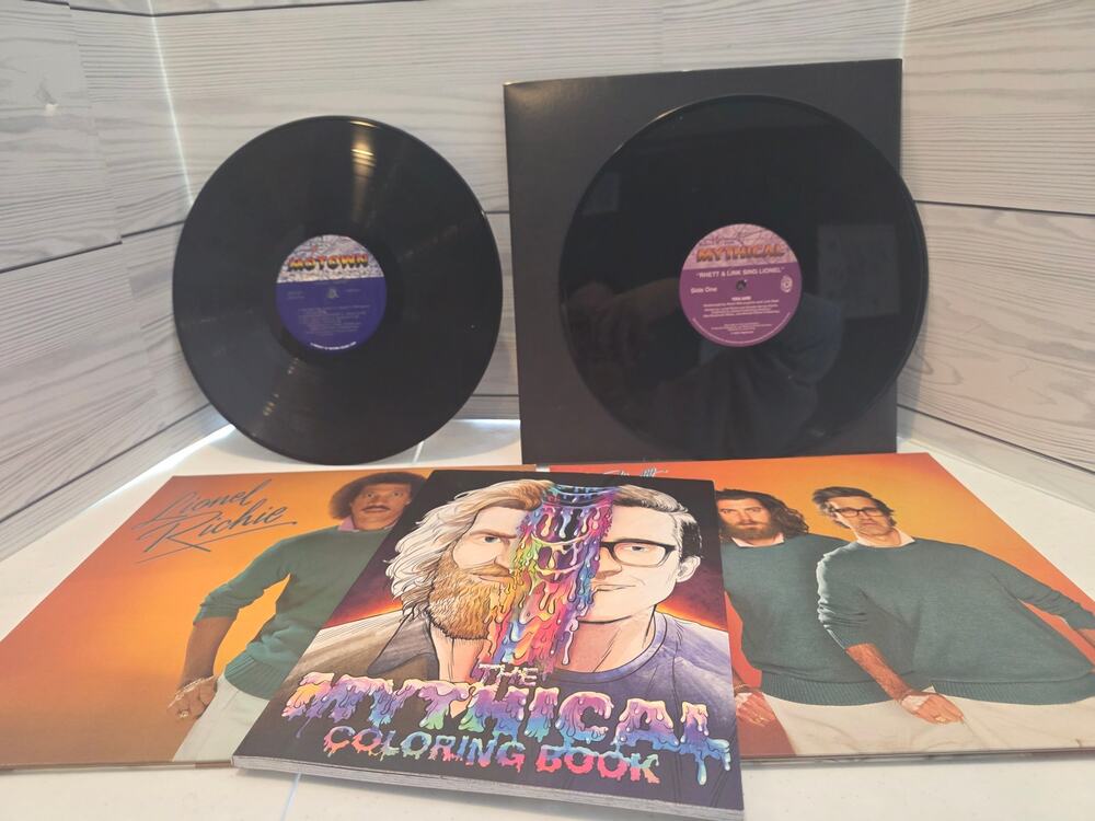 Rhett & Link Sing Lionel Vinyl Record Album 2021 Good Mythical Morning Youtube